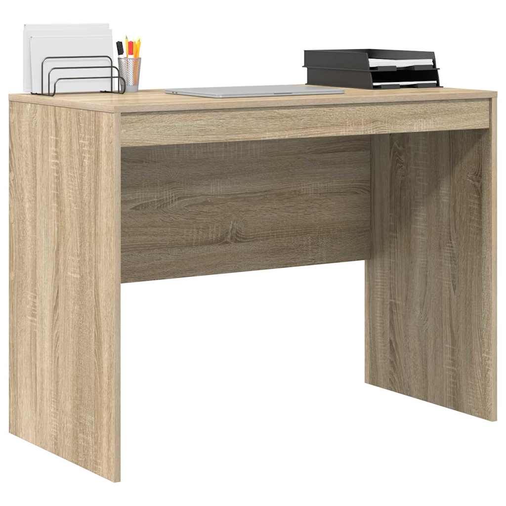 Schreibtisch Sonoma Eiche 100 x 50 x 76 cm Holzwerkstoff